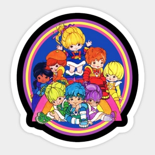 Rainbow Brite and Friend Sticker